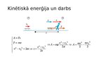 Презентация 'Mehāniskais darbs un kinētiskā enerģija', 10.