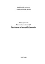 Реферат 'AS "Latvijas Balzams" ekonomiskā analīze', 1.