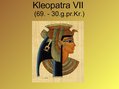 Презентация 'Kleopatra VII', 1.