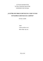 Конспект 'Izglītības reformas komunikācija. Ogres novada pašvaldības komunikācijas gadījum', 1.