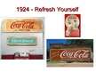 Презентация 'Uzņēmuma "Coca-cola" lozungu vēsture', 15.
