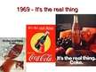 Презентация 'Uzņēmuma "Coca-cola" lozungu vēsture', 23.