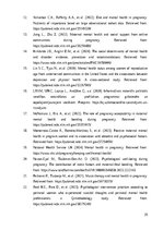 Дипломная 'Sievietes psihoemocionālā veselība grūtniecības plānošanas un grūtniecības laikā', 35.