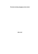 Отчёт по практике 'Pirmsskolas skolotāja pedagoģijas prakses atskaite', 1.