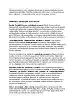 Конспект 'Senās Romas vēsture, kultūra, mitoloģija, sabiedrība un kultūras mantojums', 28.