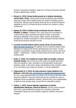 Конспект 'Senās Romas vēsture, kultūra, mitoloģija, sabiedrība un kultūras mantojums', 35.