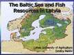 Презентация 'The Baltic Sea and Fish Resources in Latvia', 1.