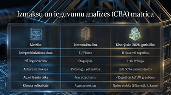 Презентация 'Ekonomiskā efektivitāte investīcijām energoefektīvās ēkās Latvijā', 6.