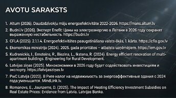 Презентация 'Ekonomiskā efektivitāte investīcijām energoefektīvās ēkās Latvijā', 13.