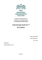 Конспект 'Laboratorijas darbs "Būvģipsis"', 1.