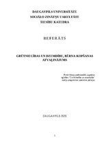 Реферат 'Grūtniecības un dzemdību, bērna kopšanas atvaļinājums', 1.