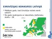 Презентация 'Latvija Eirovīzijas dziesmu konkursā', 10.