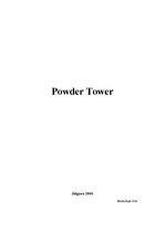 Реферат 'Powder Tower', 1.