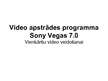 Презентация 'Video apstrādes programma "Sony Vegas"', 1.