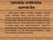 Презентация 'Latviešu strēlnieki', 3.
