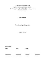 Отчёт по практике 'Pirmsskolas izglītības prakse', 1.