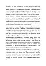 Эссе 'Environmental Activism and Global Impact', 1.