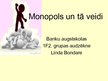 Презентация 'Monopols un tā veidi', 1.
