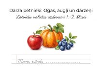 Презентация 'Latviešu valodas uzdevumi 1. klasei', 1.