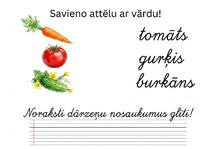 Презентация 'Latviešu valodas uzdevumi 1. klasei', 4.