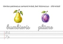 Презентация 'Latviešu valodas uzdevumi 1. klasei', 5.