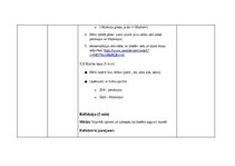 Образец документа '"Stundas plāni""
Valodas lietojums un lasīšana 1.klasē', 5.