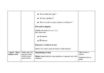 Образец документа '"Stundas plāni""
Valodas lietojums un lasīšana 1.klasē', 6.