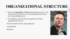 Презентация 'Tesla Inc.’s Organizational Structure', 6.