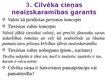Презентация 'Cilvēka cieņas filozofiskie pamati un aizsardzība mūsdienās', 4.