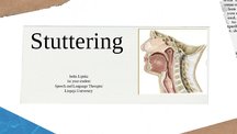 Презентация 'Stuttering', 1.