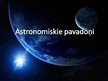 Презентация 'Astronomiskie pavadoņi', 1.