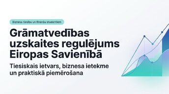 Презентация 'Grāmatvedības uzskaites regulējums Eiropas Savienībā', 1.