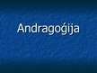 Презентация 'Andragoģija', 1.