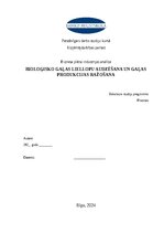 Бизнес план 'Bioloģisko gaļas liellopu audzēšana un gaļas produkcijas ražošana', 1.