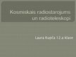 Презентация 'Kosmiskais starojums un radioteleskopi', 1.