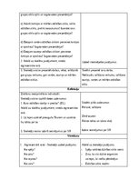 Конспект 'Nodarbību plāns 4.klasei Dabaszinībās', 2.