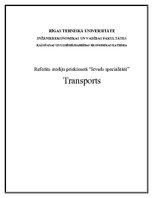Реферат 'Transports Latvijā', 1.