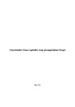Реферат 'Emocionālās ēšanas izplatība starp pieaugušajiem Eiropā', 1.