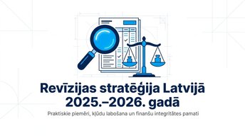 Презентация 'Revīzijas stratēģija Latvijā 2025.–2026. gadā', 1.
