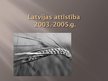 Презентация 'Latvijas attīstība 2003. - 2005.gadā', 1.