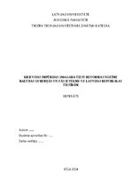 Эссе 'Krievijas impērijas 1864.gada tiesu reformas nozīme Baltijas guberņās un tās iet', 1.