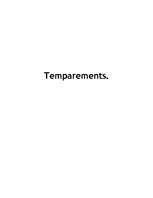 Конспект 'Temperaments', 1.