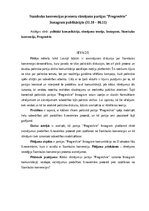 Реферат 'Stambulas konvencijas protestu rāmējums partijas “Progresīvie” Instagram publikā', 1.
