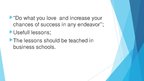Презентация '"101 Lessons I Learnt From Richard Branson" by Jamie McIntyre', 6.