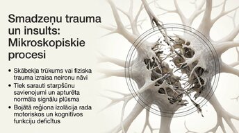Презентация 'Vai smadzenes spēj pārveidoties pēc traumas vai insulta', 6.
