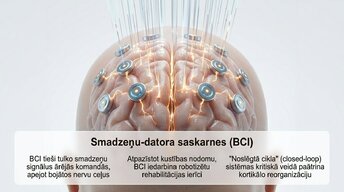 Презентация 'Vai smadzenes spēj pārveidoties pēc traumas vai insulta', 11.