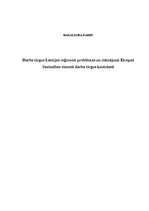 Дипломная 'Darba tirgus Latvijas reģionos: problēmas un risinājumi Eiropas Savienības vieno', 1.
