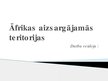 Презентация 'Āfrikas aizsargājamās teritorijas', 1.