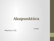 Презентация 'Akupunktūra', 1.