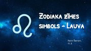 Презентация 'Zodiaka zīmes simbols - Lauva', 1.